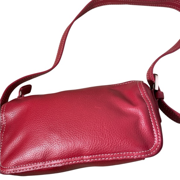 Red Faux Leather Women's Bag by Nine & Co - Picture 1 of 7